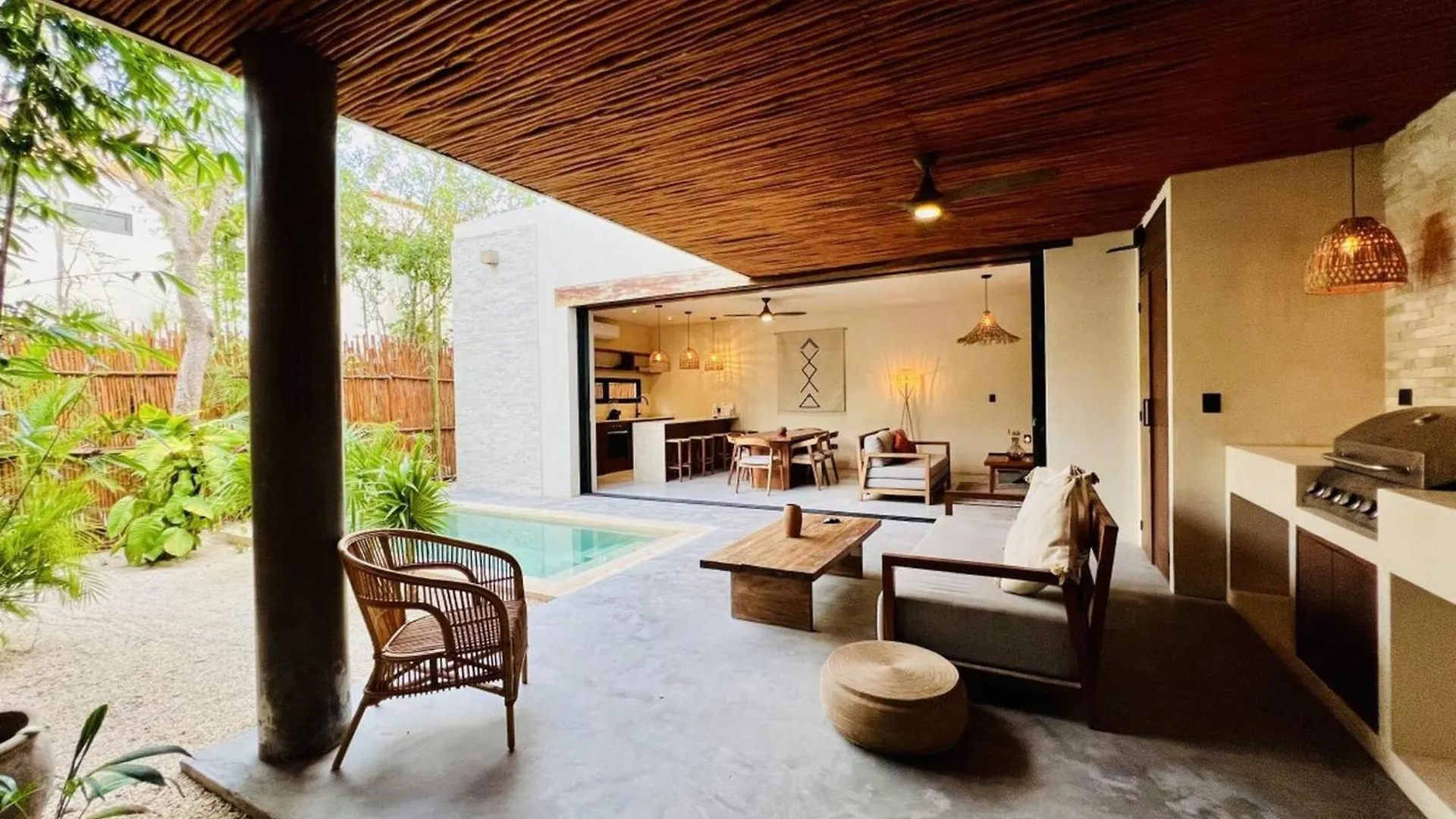 2 Bedroom Deluxe Villa With Private Pool & Grill Atman 110 Tulum