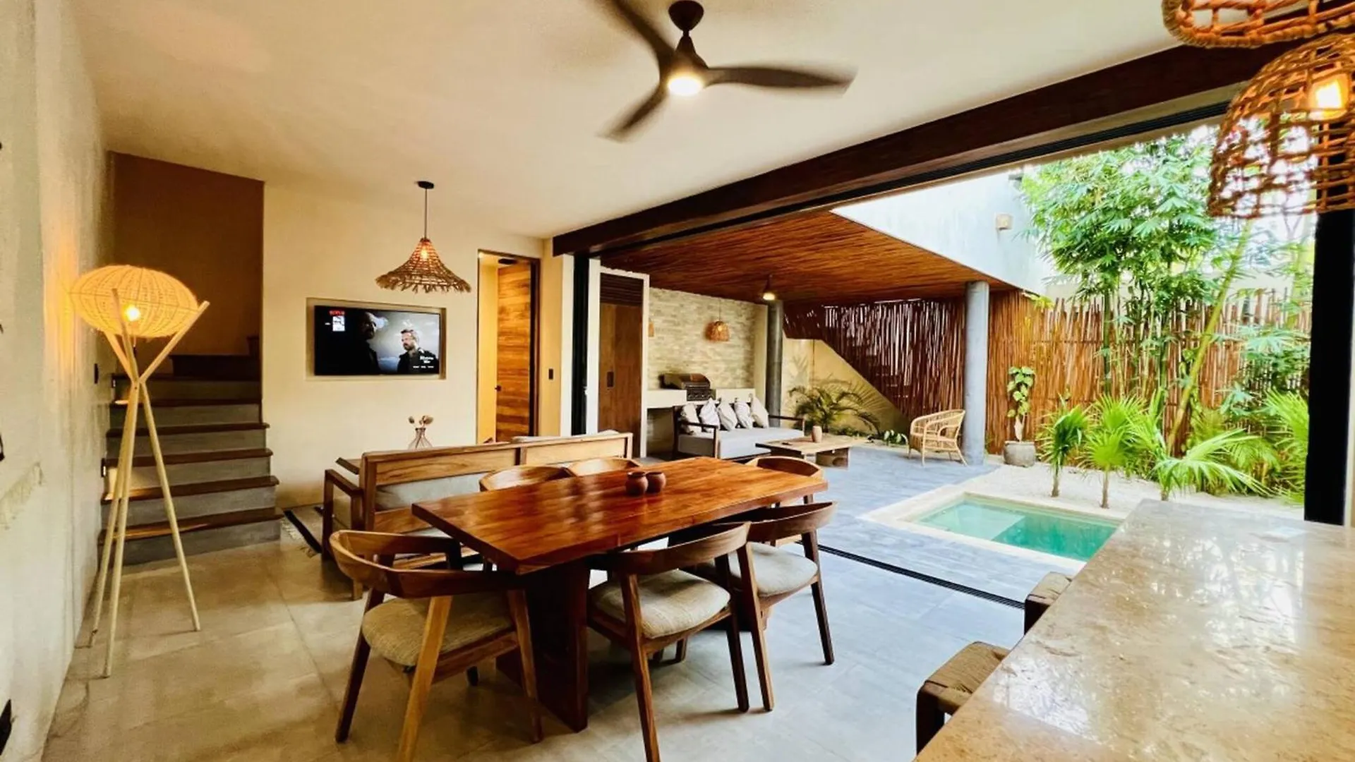 2 Bedroom Deluxe Villa With Private Pool & Grill Atman 110 Tulum